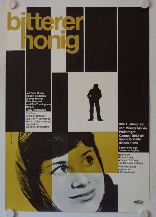 Bitterer Honig originales deutsches Filmplakat